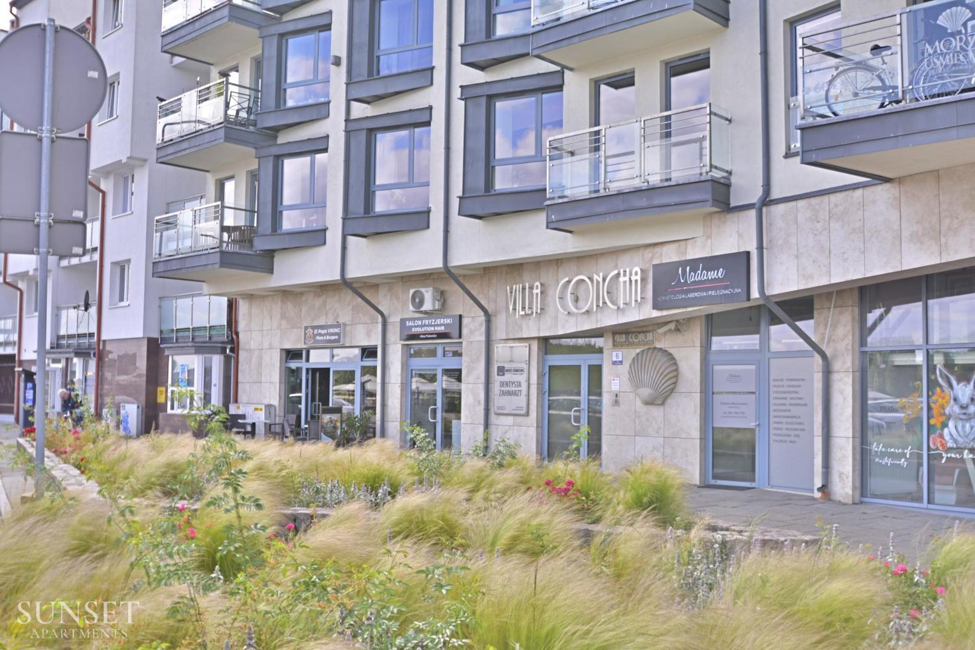 Sunset Apartments - Villa Concha - Parking - Widok Na Port! Świnoujście Exterior foto